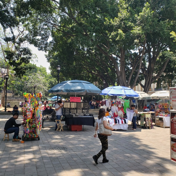Historical main square - Oaxaca